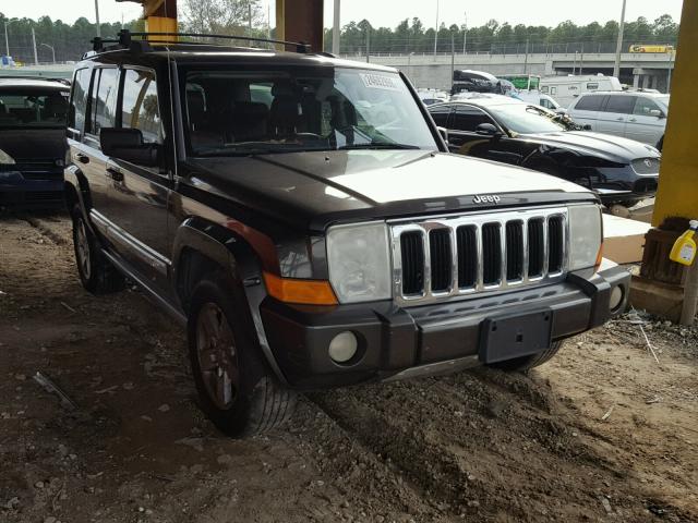 1J8HH58N96C316523 - 2006 JEEP COMMANDER GRAY photo 1