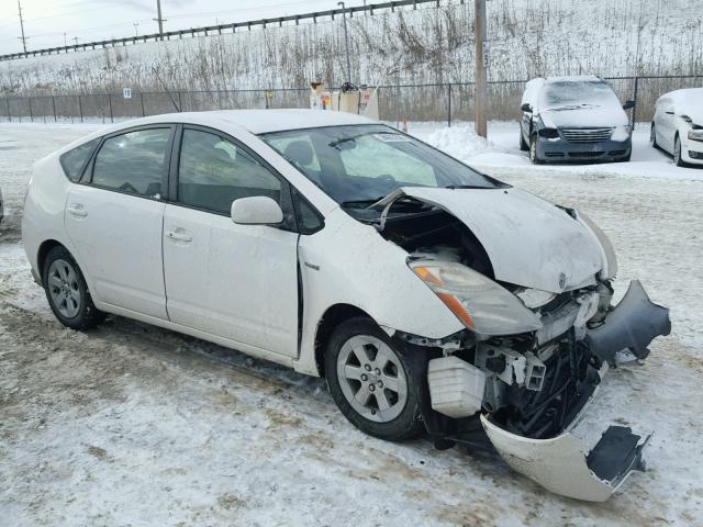 JTDKB20U897879995 - 2009 TOYOTA PRIUS WHITE photo 1