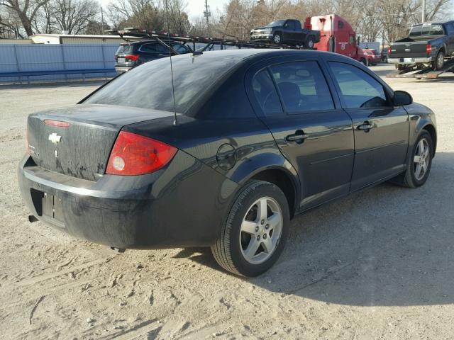 1G1AF5F54A7128438 - 2010 CHEVROLET COBALT 2LT BLACK photo 4