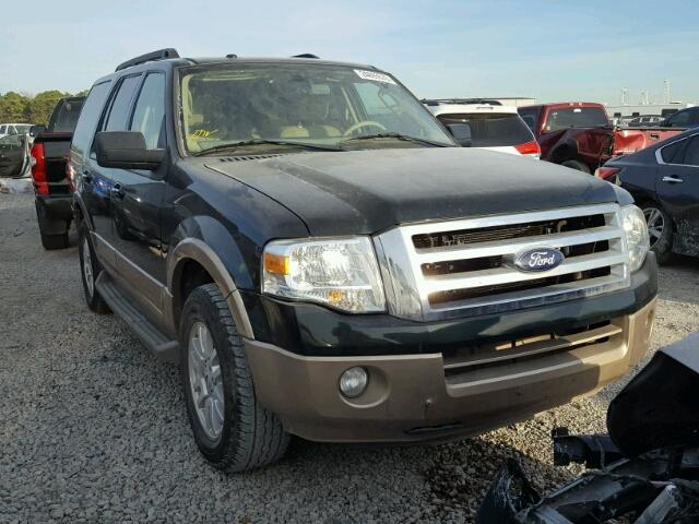 1FMJU1H55EEF21106 - 2014 FORD EXPEDITION GREEN photo 1