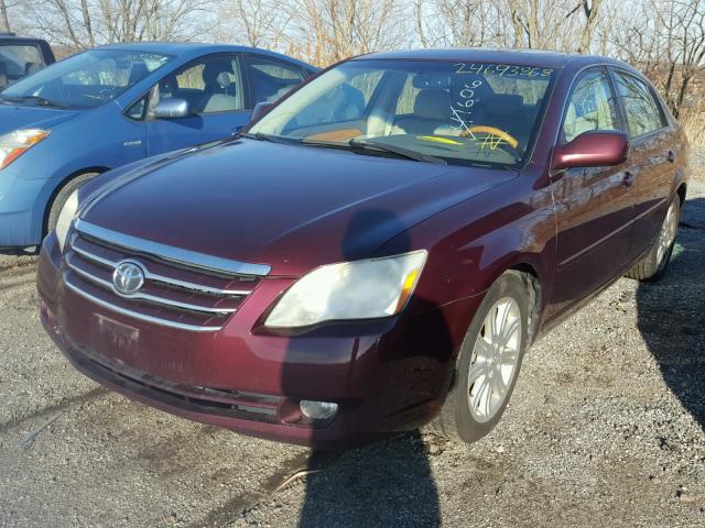 4T1BK36B57U181110 - 2007 TOYOTA AVALON XL BURGUNDY photo 2