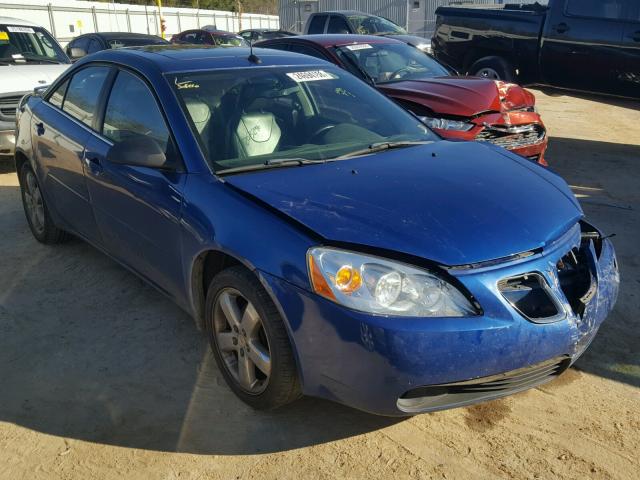 1G2ZH548954175445 - 2005 PONTIAC G6 GT BLUE photo 1