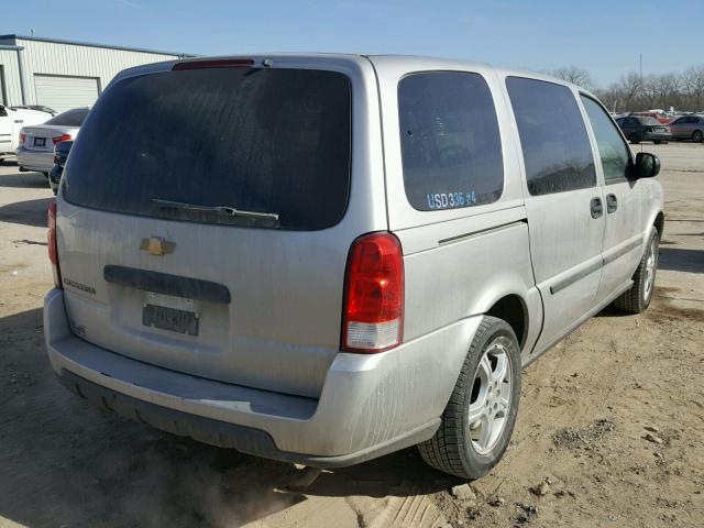 1GNDV23128D154823 - 2008 CHEVROLET UPLANDER L SILVER photo 4