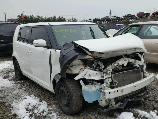 JTLKE50E781052285 - 2008 TOYOTA SCION XB WHITE photo 1