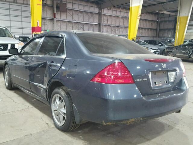 1HGCM55776A000165 - 2006 HONDA ACCORD EX BLUE photo 3