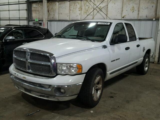 1D7HA18N02S672739 - 2002 DODGE RAM 1500 WHITE photo 2