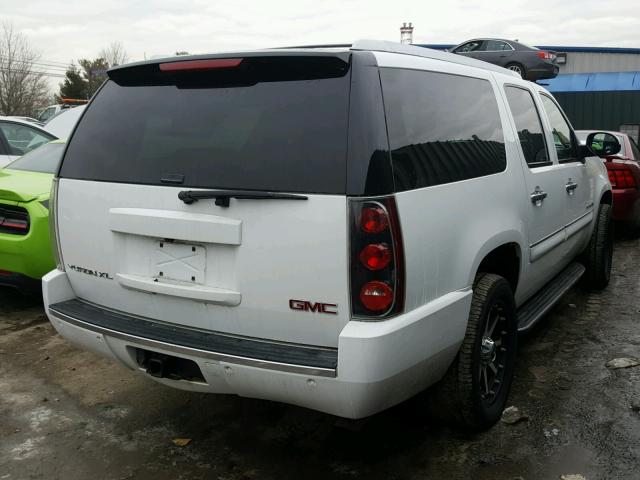 1GKFK66867J227948 - 2007 GMC YUKON XL D WHITE photo 4