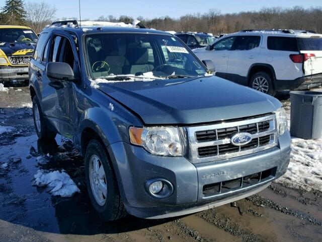 1FMCU0D74BKB57168 - 2011 FORD ESCAPE XLT BLUE photo 1