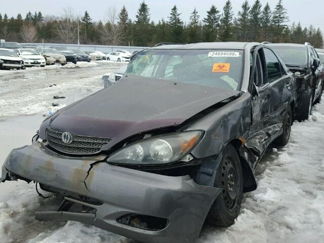 4T1BE32K44U841095 - 2004 TOYOTA CAMRY LE GRAY photo 2