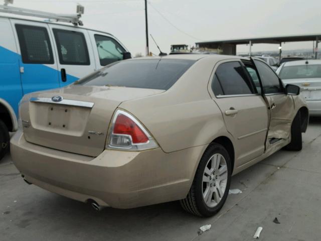 3FAHP08117R159993 - 2007 FORD FUSION SEL BEIGE photo 4