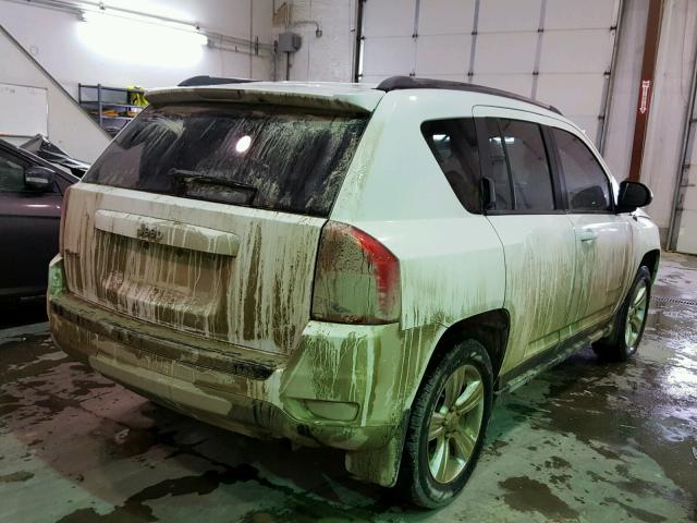 1J4NF1FB7BD278788 - 2011 JEEP COMPASS SP WHITE photo 4