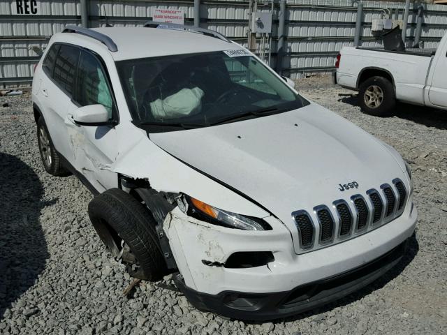 1C4PJLCBXGW351421 - 2016 JEEP CHEROKEE L WHITE photo 1