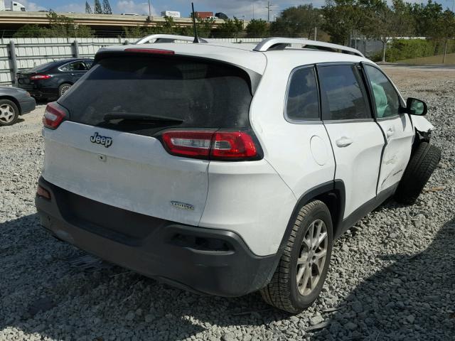 1C4PJLCBXGW351421 - 2016 JEEP CHEROKEE L WHITE photo 4