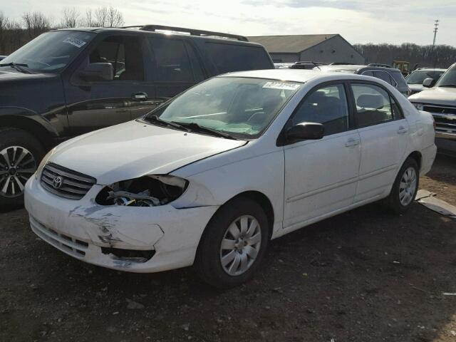 1NXBR32EX3Z007748 - 2003 TOYOTA COROLLA LE 白色 照片 2