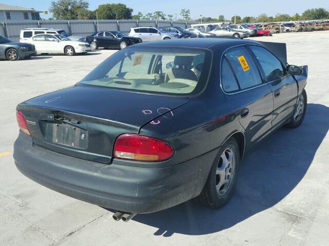 1G3WS52K7WF367919 - 1998 OLDSMOBILE INTRIGUE G GREEN photo 4