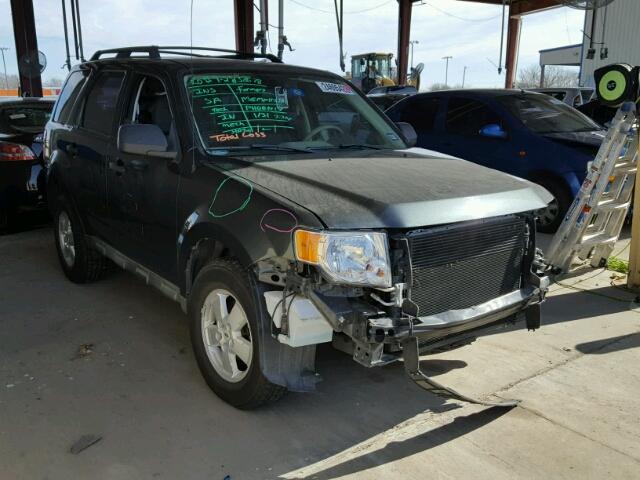 1FMCU02719KB55312 - 2009 FORD ESCAPE XLS BLACK photo 1