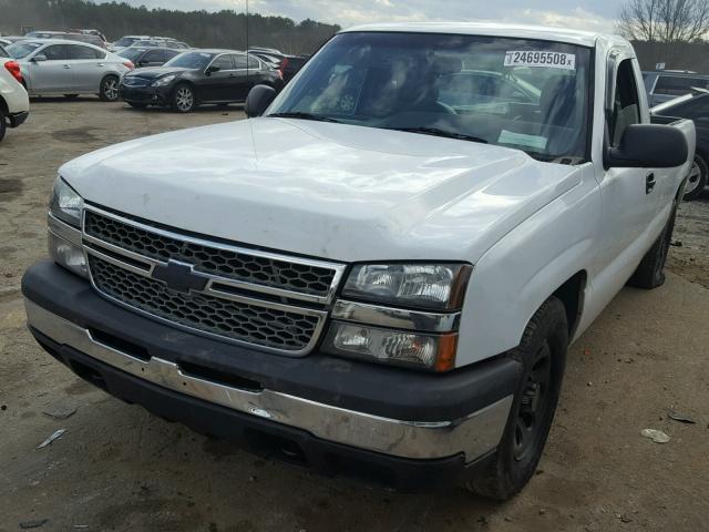 1GCEC14X07Z169788 - 2007 CHEVROLET SILVERADO SILVER photo 2