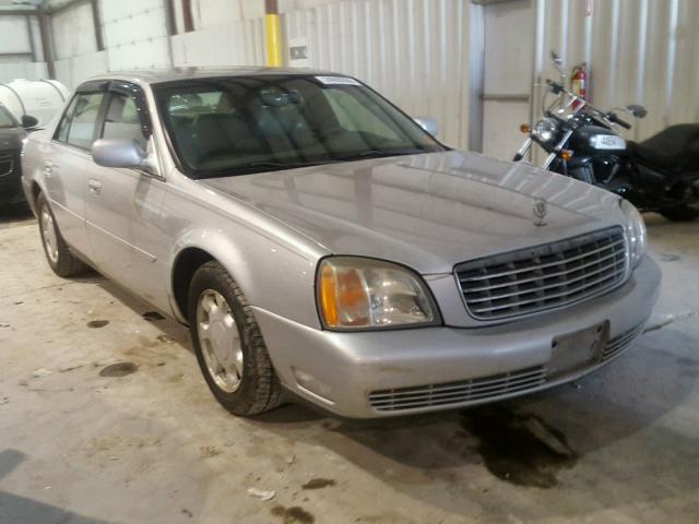 1G6KD54Y7YU212184 - 2000 CADILLAC DEVILLE SILVER photo 1