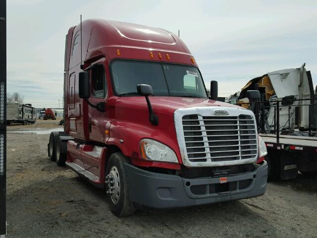 1FUJGLDR9BLAY4391 - 2011 FREIGHTLINER CASCADIA 1 RED photo 1