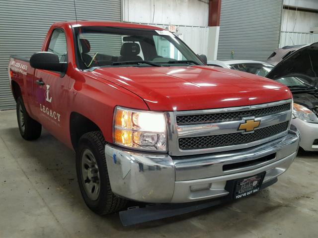 1GCNCPEX5CZ139147 - 2012 CHEVROLET SILVERADO RED photo 1