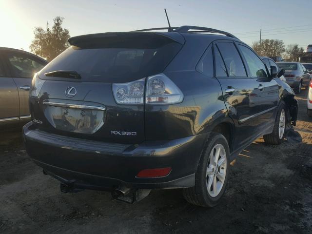 2T2HK31U78C062606 - 2008 LEXUS RX 350 GRAY photo 4