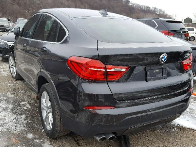 5UXXW3C59G0R20434 - 2016 BMW X4 XDRIVE2 BLACK photo 3