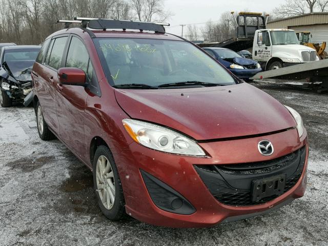 JM1CW2BL3C0104825 - 2012 MAZDA 5 RED photo 1