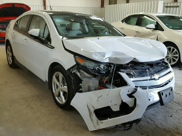 1G1RD6E40CU102365 - 2012 CHEVROLET VOLT WHITE photo 1