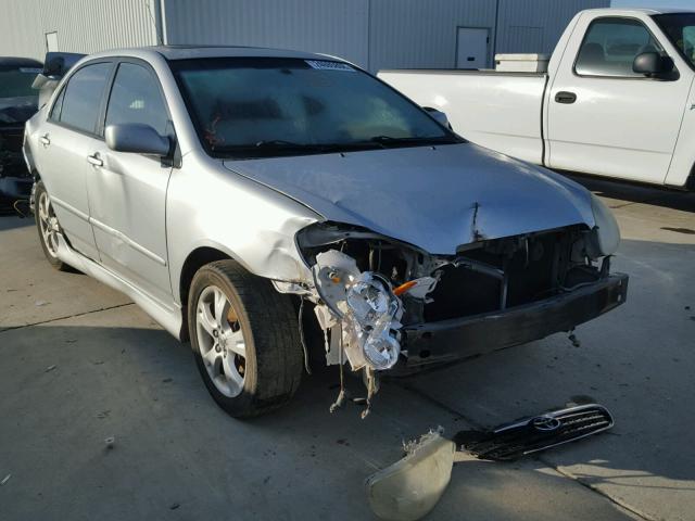 2T1BY30EX6C550173 - 2006 TOYOTA COROLLA XR SILVER photo 1
