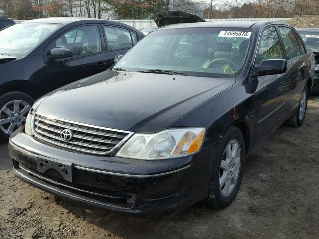 4T1BF28B44U387932 - 2004 TOYOTA AVALON XL BLACK photo 2