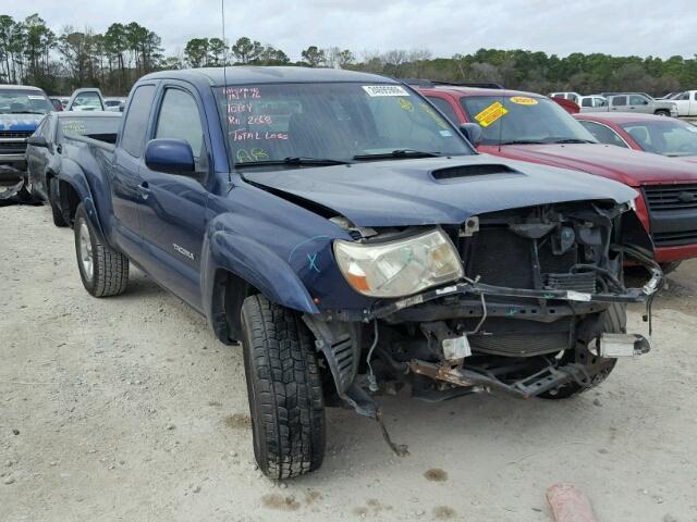 5TEUU42NX8Z570654 - 2008 TOYOTA TACOMA ACC BLUE photo 1