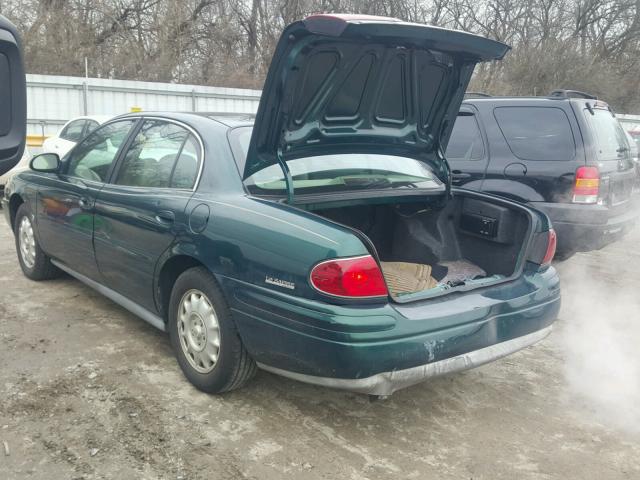 1G4HR54K1YU226694 - 2000 BUICK LESABRE LI GREEN photo 3