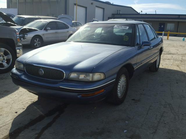1G4HP52K3XH454048 - 1999 BUICK LESABRE CU BLUE photo 2