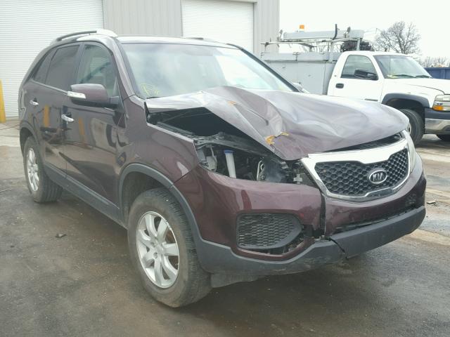 5XYKT4A29BG123963 - 2011 KIA SORENTO BA PURPLE photo 1