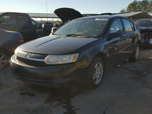 1G8AJ52F24Z192596 - 2004 SATURN ION LEVEL BLACK photo 2