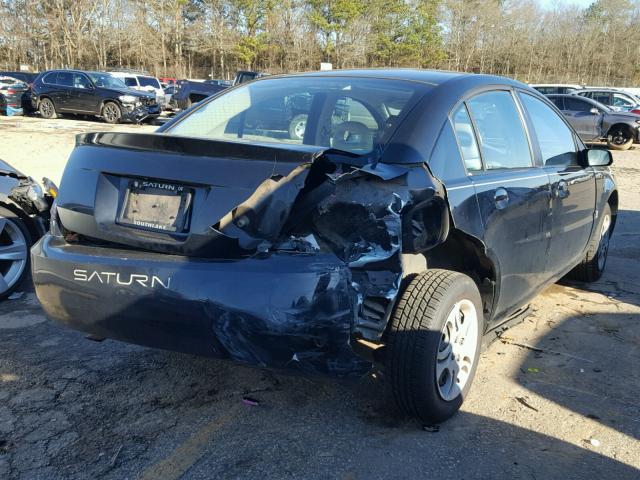 1G8AJ52F24Z192596 - 2004 SATURN ION LEVEL BLACK photo 4