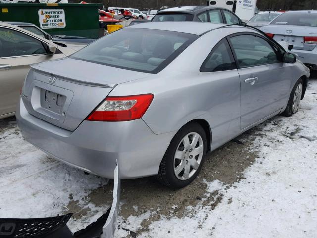 2HGFG1B69AH534402 - 2010 HONDA CIVIC LX SILVER photo 4