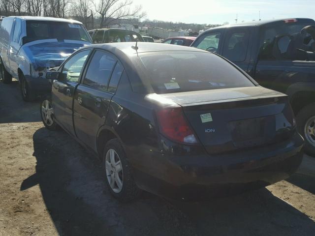 1G8AJ55F36Z119297 - 2006 SATURN ION LEVEL BLACK photo 3