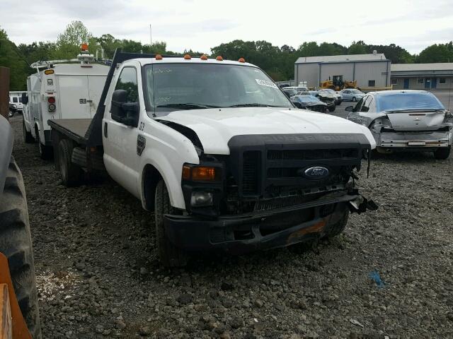 1FDWF36R78EA49724 - 2008 FORD F350 SUPER WHITE photo 1