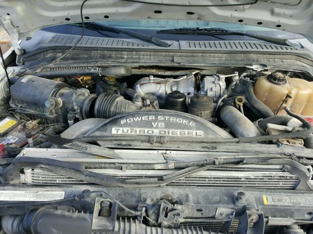 1FDWF36R78EA49724 - 2008 FORD F350 SUPER WHITE photo 7