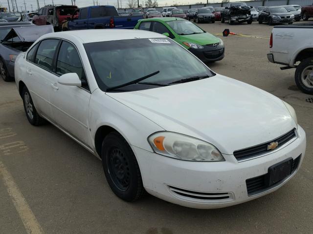 2G1WT58K469313130 - 2006 CHEVROLET IMPALA LT WHITE photo 1