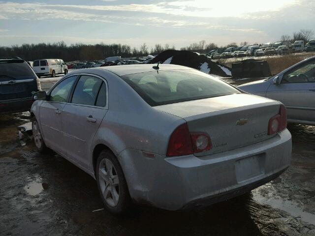 1G1ZB5E11BF185457 - 2011 CHEVROLET MALIBU LS GRAY photo 3