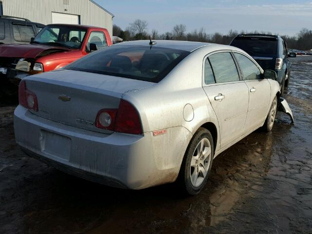 1G1ZB5E11BF185457 - 2011 CHEVROLET MALIBU LS GRAY photo 4