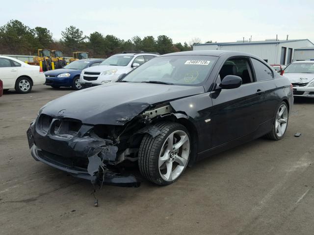 WBAKG7C56BE597937 - 2011 BMW 335 I BLACK photo 2