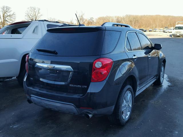 2GNFLHE32F6250480 - 2015 CHEVROLET EQUINOX LT BLACK photo 4