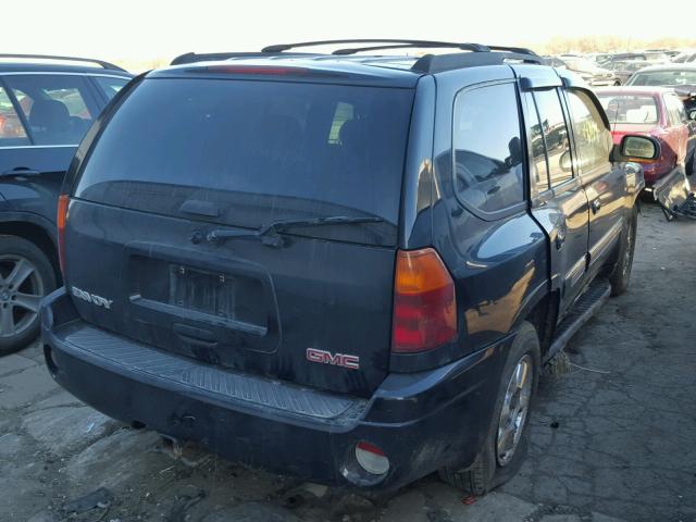 1GKDT13S652203180 - 2005 GMC ENVOY BLACK photo 4