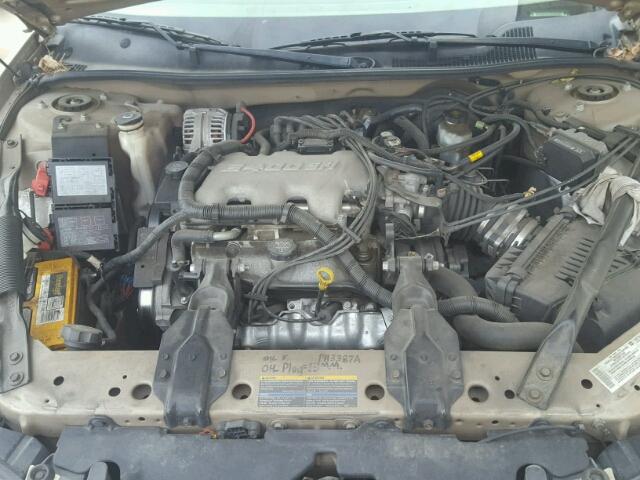 2G1WF52E449426003 - 2004 CHEVROLET IMPALA 金色 照片 7