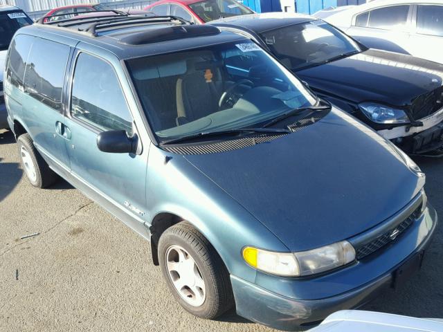 4N2DN1114VD822488 - 1997 NISSAN QUEST XE GREEN photo 1