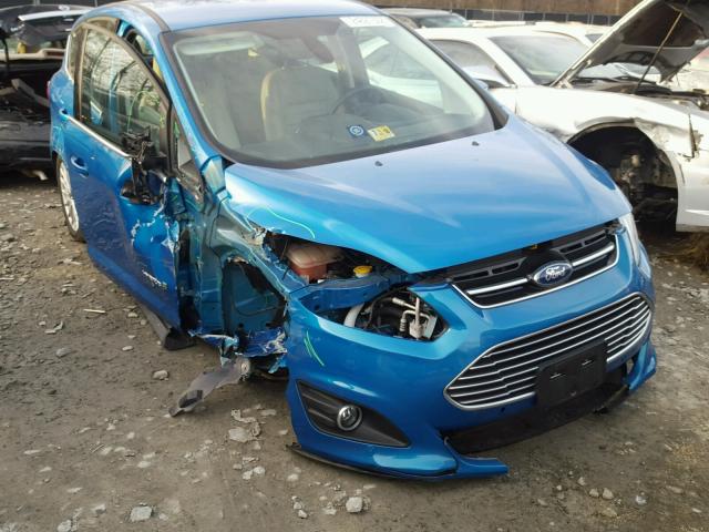 1FADP5BUXDL540301 - 2013 FORD C-MAX SEL BLUE photo 1