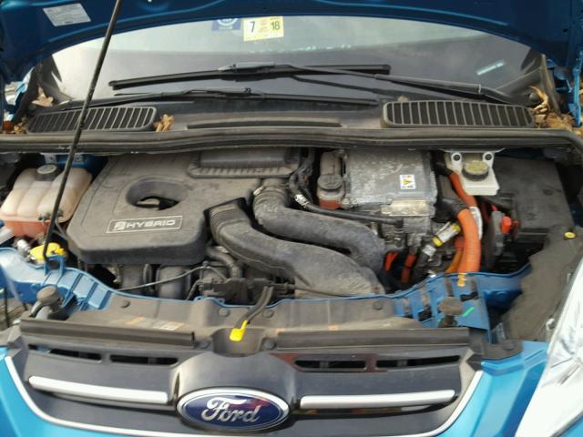 1FADP5BUXDL540301 - 2013 FORD C-MAX SEL BLUE photo 7